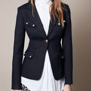 Smythe Black Classic Blazer - Size 12